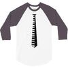 piano tie 3/4 Sleeve Shirt