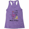 mama &amp; pizza dinasour Racerback Tank