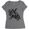 girl gang 2 Women's Triblend Scoop T-shirt