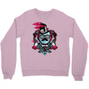 mr topstache vs jthree Crewneck Sweatshirt