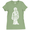 santa muerte blanca Ladies Fitted T-Shirt
