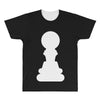 Chess King and Pawn All Over Men's T-shirt