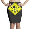 walter white danger toxic breaking bad inspired tee heisenberg meth Pencil Skirts