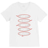 janet! dr. scott! janet! brad! rocky! V-Neck Tee