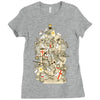 bad tempered rodents Ladies Fitted T-Shirt