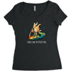 chaos and destruction Women's Triblend Scoop T-shirt