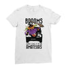 brooms are for amateurs Ladies Fitted T-Shirt