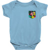 Flower Pocket Baby Bodysuit