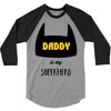 daddy is my superhero 3/4 Sleeve Shirt