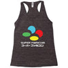 snes super famicom colours Racerback Tank