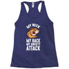 my neck my back my anxiety attack opossum guys tee Racerback Tank