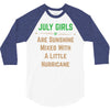 July Girls 3/4 Sleeve Shirt