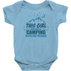 This Girl Loves Camping With Her Friends Baby Onesie