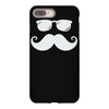 hipster glasses and moustache iPhone 8 Plus