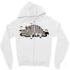 meet my home Zipper Hoodie