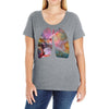 Cosmic Breath Ladies Curvy T-Shirt