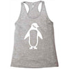 penguin funny Racerback Tank
