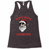 dirty santa champion Racerback Tank