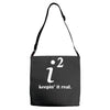 keepin' it real Adjustable Strap Totes