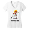 holy roller Women's V-Neck T-Shirt