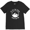 if it's too steep you're too old V-Neck Tee