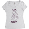 sea bitch Women's Triblend Scoop T-shirt
