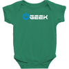 geek' (power on button) Baby Bodysuit