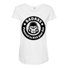 badass bad angry primate Maternity Scoop Neck T-shirt