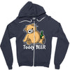 teddy beer Zipper Hoodie