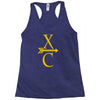 cross country running Racerback Tank