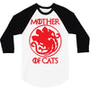 mother of cat new 3/4 Sleeve Shirt