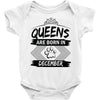 Queens Are Born In December Baby Onesie