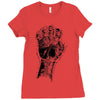 hand Ladies Fitted T-Shirt