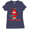 i put out 3 funny t shirt Ladies Fitted T-Shirt