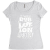 moisturise daily Women's Triblend Scoop T-shirt