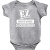 ez meme pubg winner winner chicken dinner Baby Bodysuit