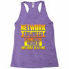 network engineer i connect the Racerback Tank
