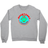 question your thinking flowy crop Crewneck Sweatshirt