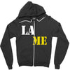 lame Zipper Hoodie