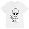 alien V-Neck Tee