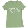 miles wah wah Ladies Fitted T-Shirt
