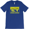 caution zombies crossing t shirt x large funny walking brains awesome T-Shirt