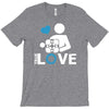 portal true love   aperture lab video gamer teleport online pc goal te T-Shirt