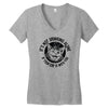 drinking with your cat Women's V-Neck T-Shirt