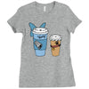 think of a wonderful thought Ladies Fitted T-Shirt