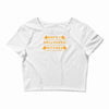 happy halloween witches Crop Top
