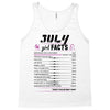 July Girl Facts Leo Tank Top