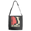 womens march on los angeles Adjustable Strap Totes