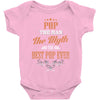 pop the man the myth best pop ever Baby Bodysuit