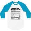 clebrity hip hop nutrition 3/4 Sleeve Shirt